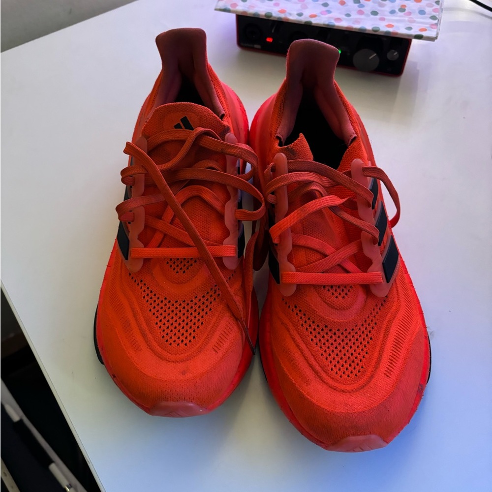 Adidas ultra boost solar red size 8.5 women’s